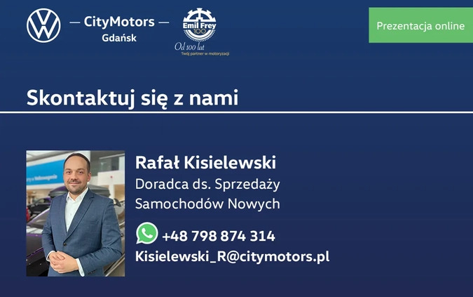 Volkswagen Passat cena 202490 przebieg: 10, rok produkcji 2024 z Poniec małe 781